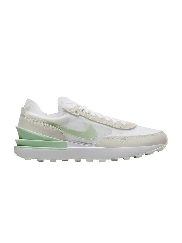 Кроссовки Nike Waffle One 'Double Swoosh - White Enamel Green' — изображение 1 из 1, белый//зеленый