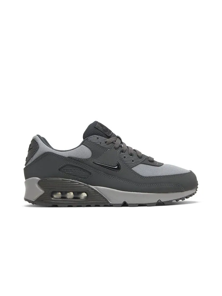 Кроссовки Nike Air Max 90 'Jewel - Iron Grey' — изображение 2 из 9, серый/серый/черный