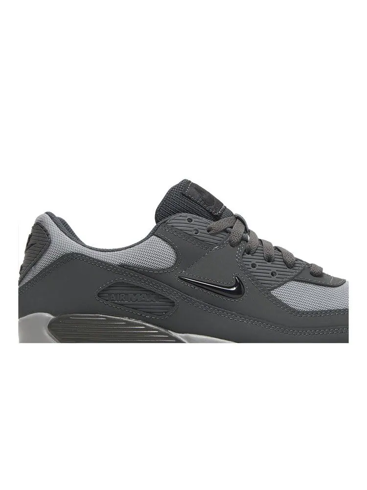 Кроссовки Nike Air Max 90 'Jewel - Iron Grey' — изображение 3 из 9, серый/серый/черный