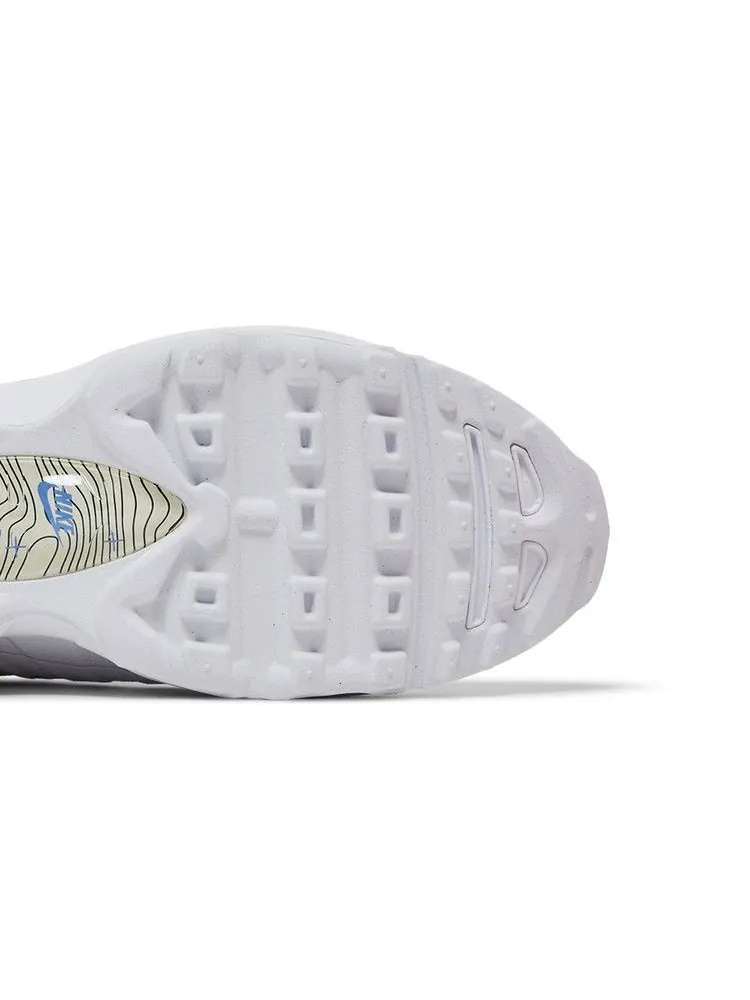 Кроссовки Nike Air Max 95 Ultra 'White Comet Blue' — изображение 6 из 9, белый/синий/темно-синий