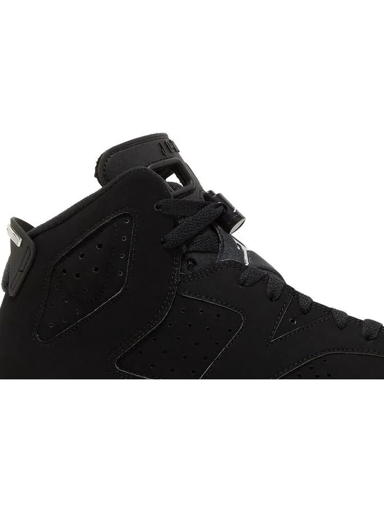 Кроссовки Air Jordan 6 Retro GS Chrome — изображение 2 из 8, черный