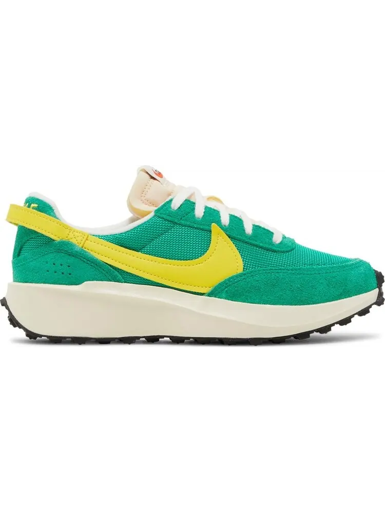 Кроссовки Wmns Waffle Debut Vintage 'Stadium Green Opti Yellow' — изображение 1 из 4, зеленый