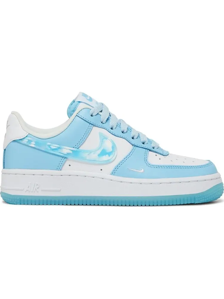 Кроссовки Nike Wmns Air Force 1 '07 LX 'Nail Art - Celestine Blue' — изображение 1 из 8, синий