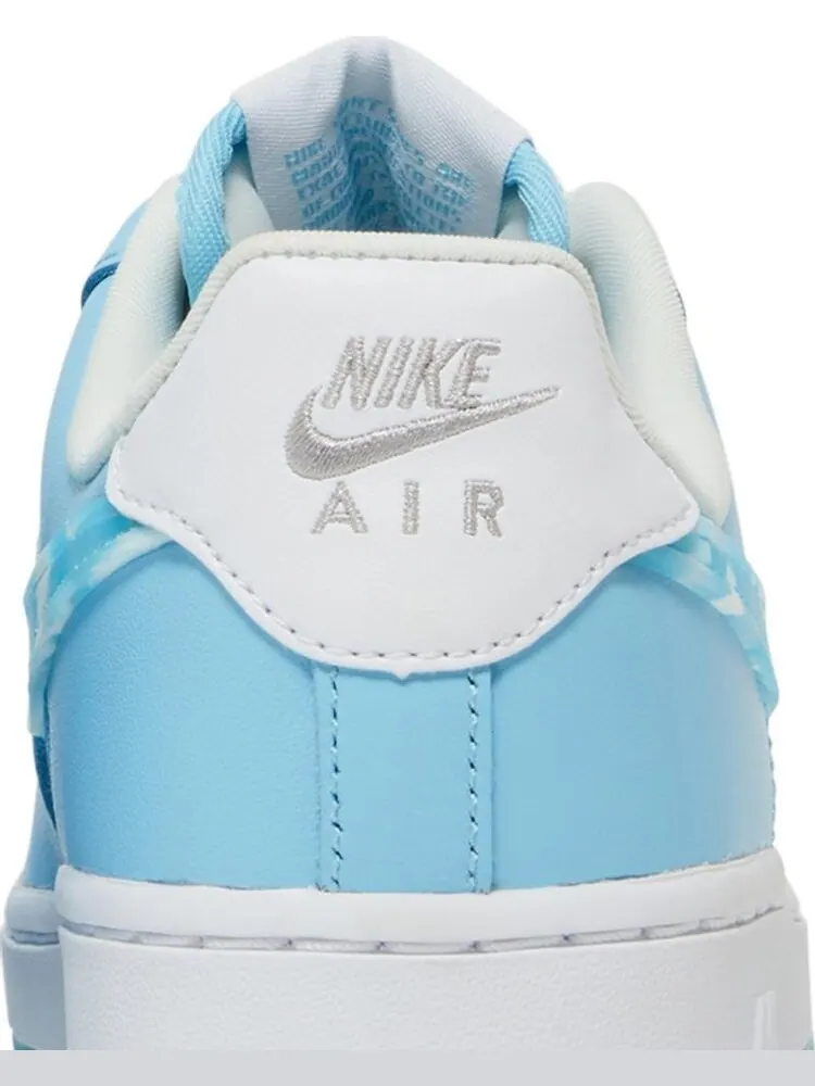 Кроссовки Nike Wmns Air Force 1 '07 LX 'Nail Art - Celestine Blue' — изображение 7 из 8, синий