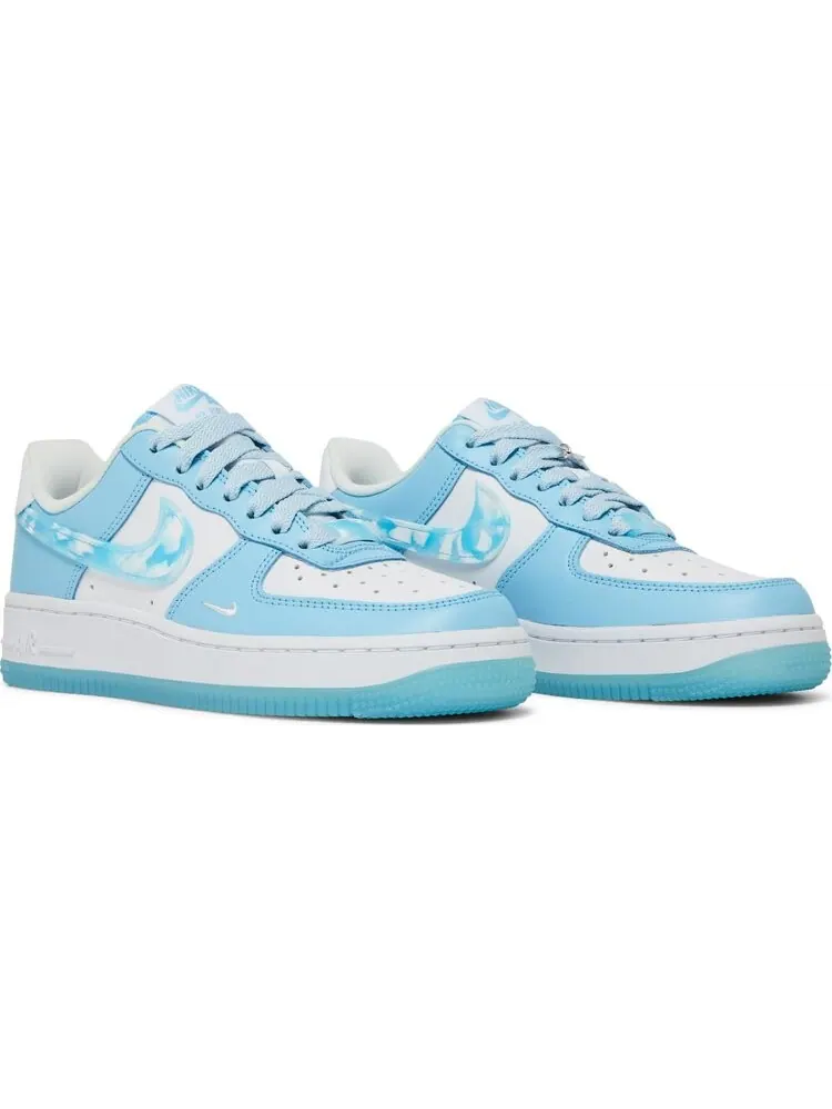 Кроссовки Nike Wmns Air Force 1 '07 LX 'Nail Art - Celestine Blue' — изображение 8 из 8, синий
