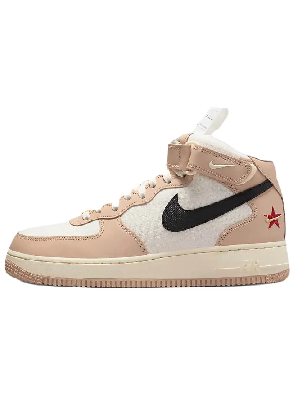 Кроссовки Nike Air Force 1 Mid 07 LX — изображение 1 из 11, светло-розовый/бежевый