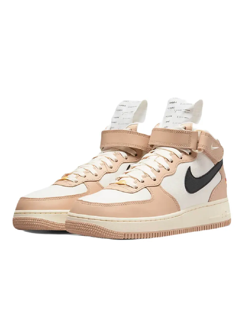 Кроссовки Nike Air Force 1 Mid 07 LX — изображение 2 из 11, светло-розовый/бежевый