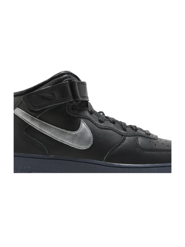 Кроссовки Nike Air Force 1 Mid Premium — изображение 2 из 4, черный