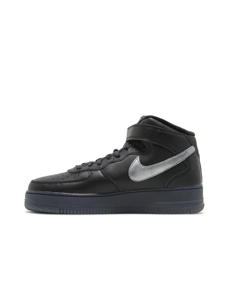 Кроссовки Nike Air Force 1 Mid Premium — изображение 3 из 4, черный