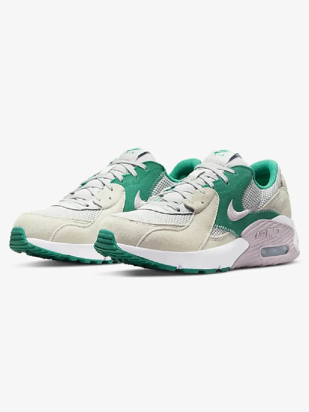 Кроссовки Nike Air Max Excee — изображение 2 из 8, белый/зеленый/бежевый