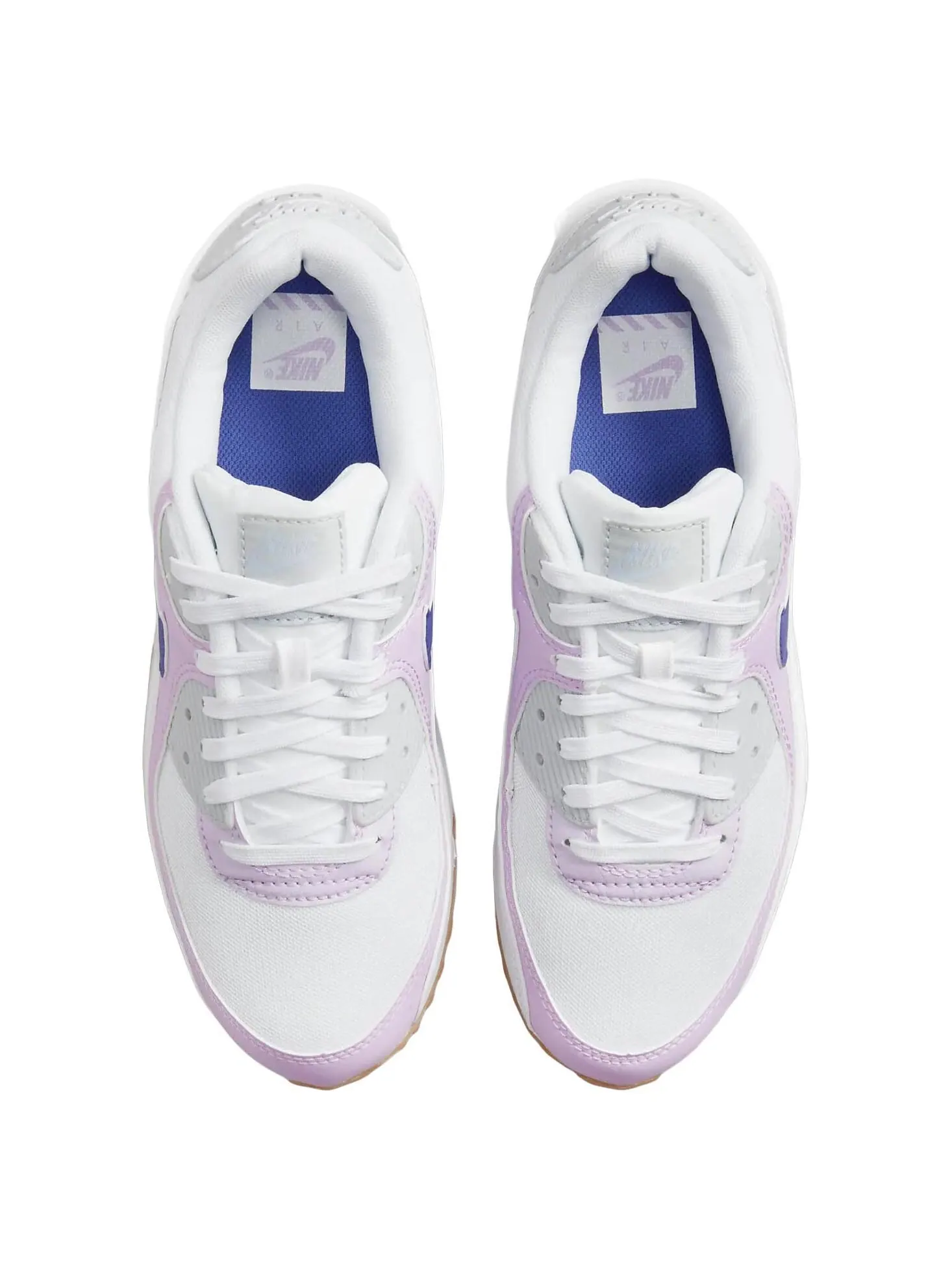 Кроссовки Nike Air Max 90 — изображение 3 из 7, белый/розовый