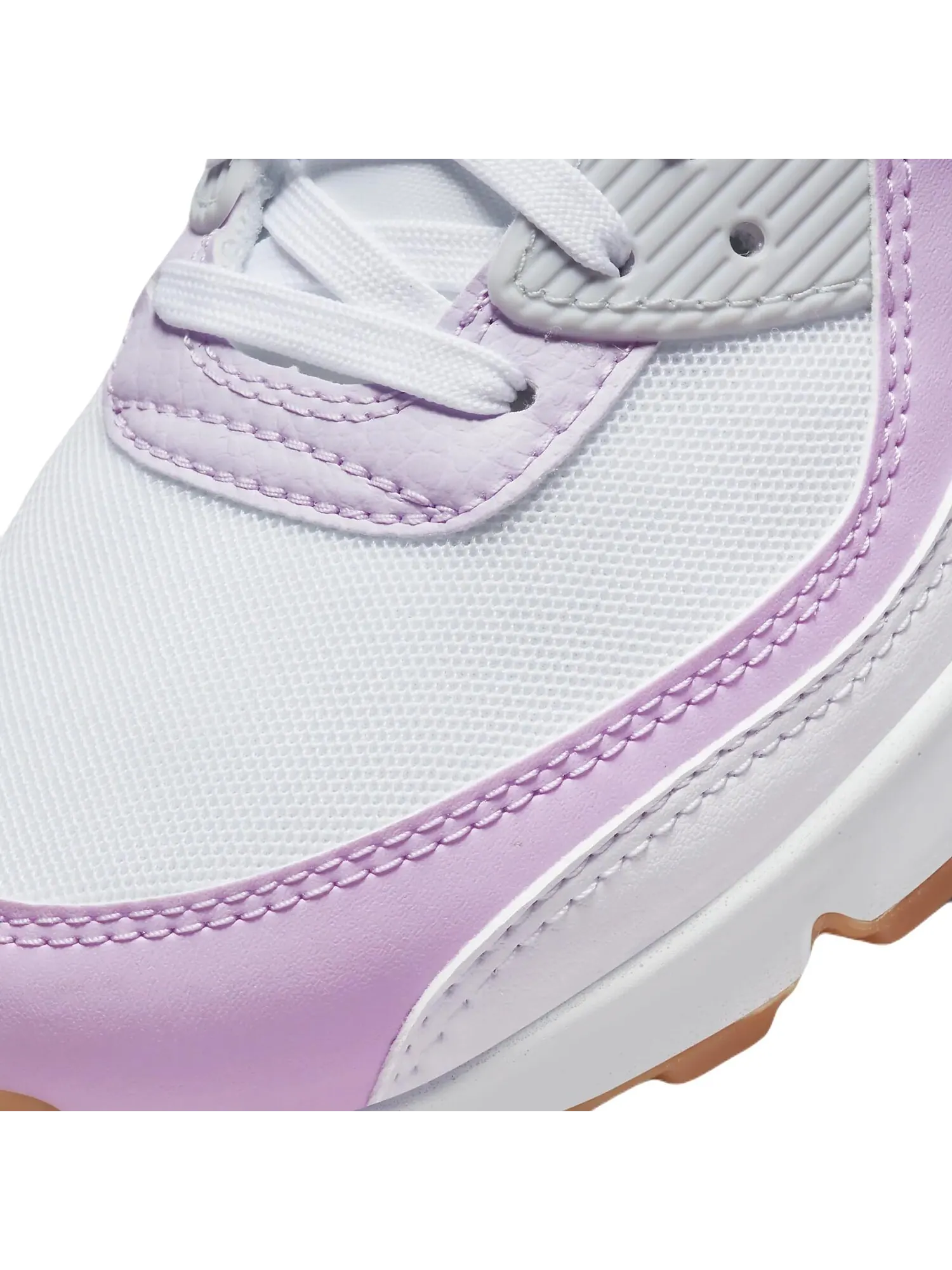 Кроссовки Nike Air Max 90 — изображение 6 из 7, белый/розовый
