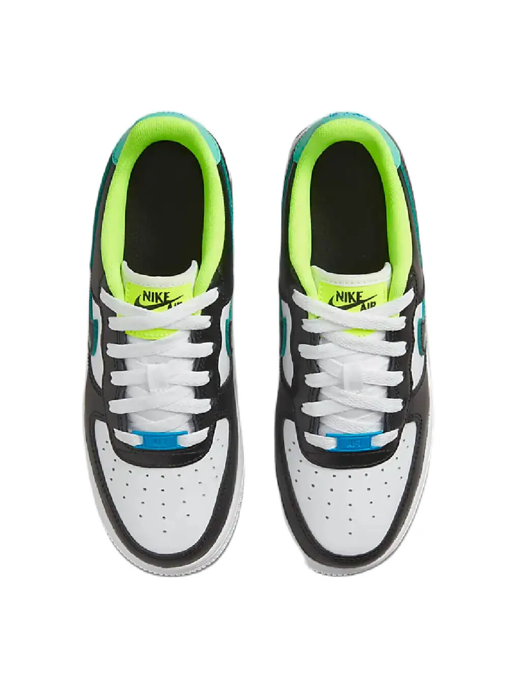 Кроссовки Nike Air Force 1 LV8 — изображение 3 из 8, белый/черный/зеленый