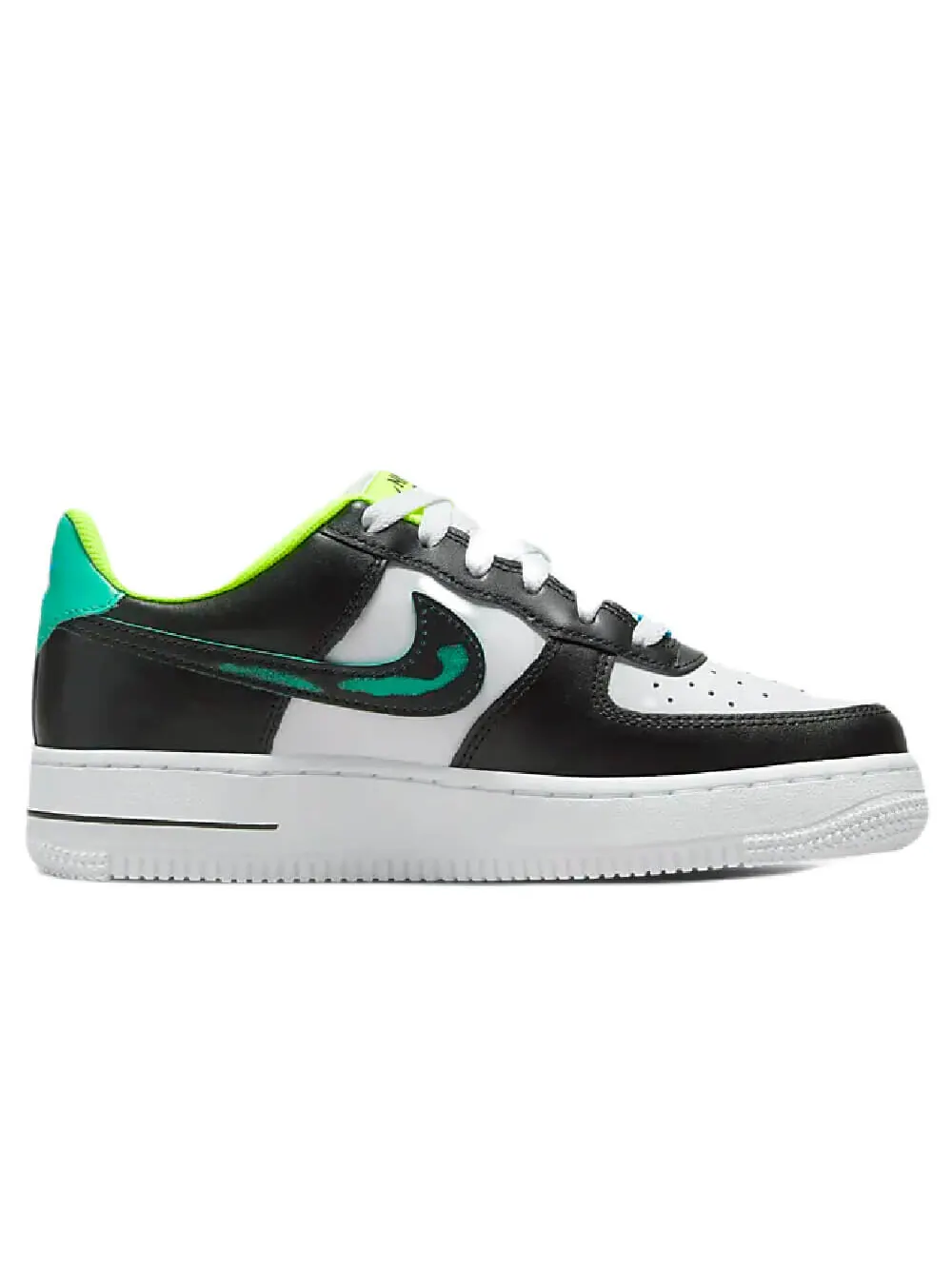 Кроссовки Nike Air Force 1 LV8 — изображение 5 из 8, белый/черный/зеленый