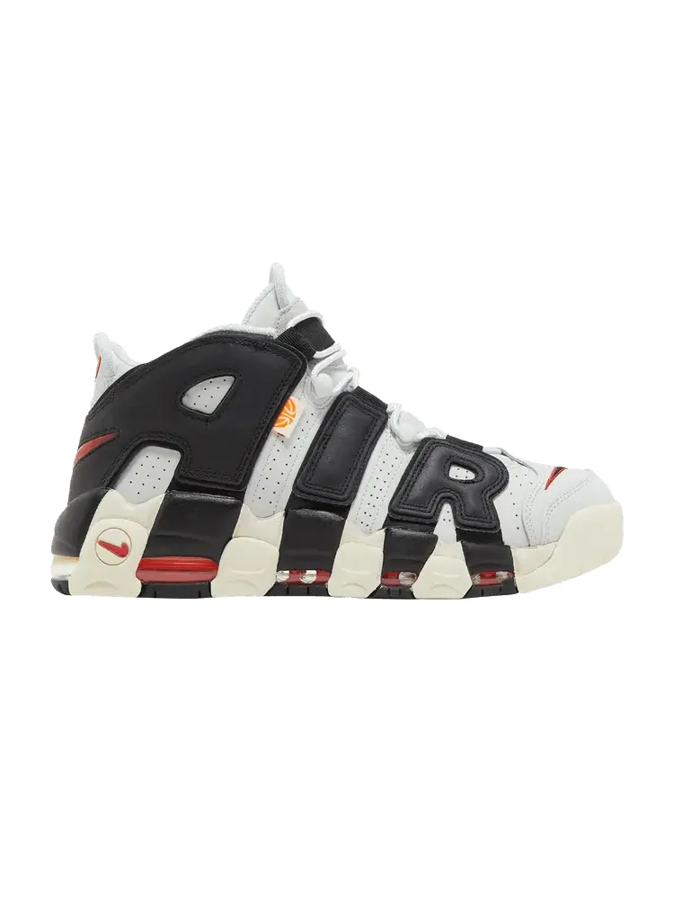 Кроссовки Nike Air More Uptempo 'Hoops' — изображение 1 из 9, красный/оранжевый/черный