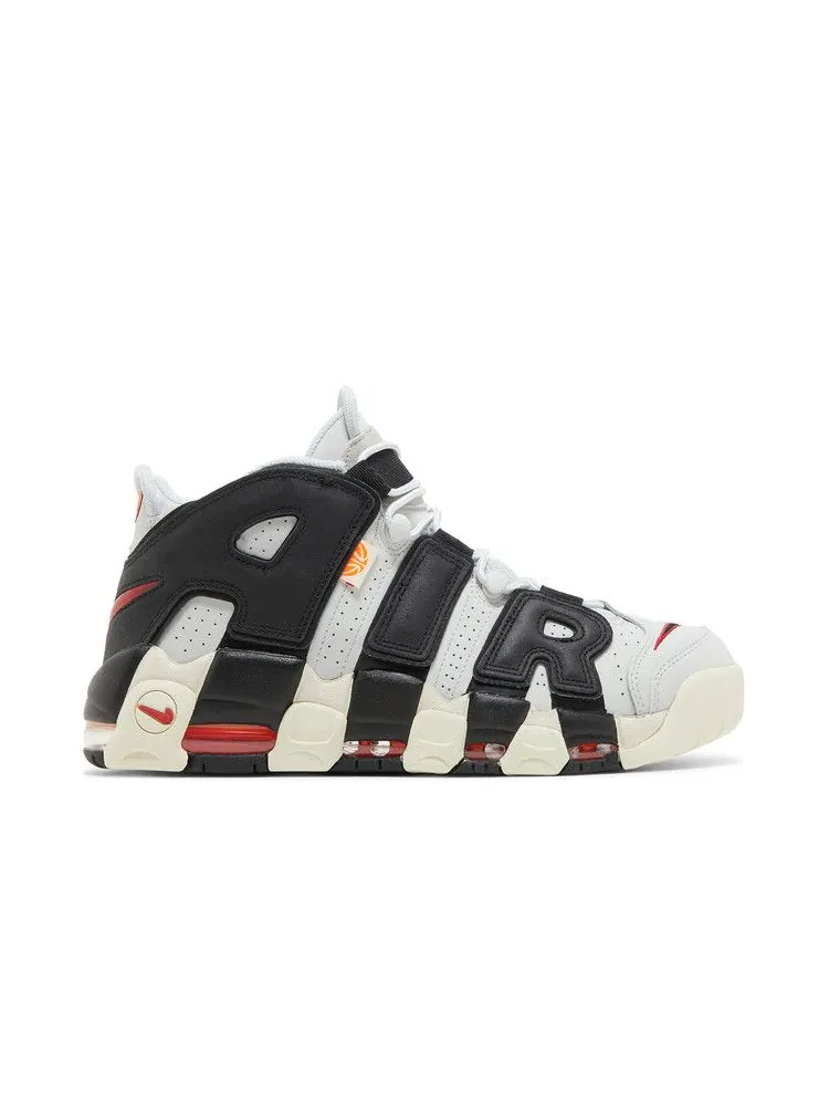 Кроссовки Nike Air More Uptempo 'Hoops' — изображение 2 из 9, красный/оранжевый/черный