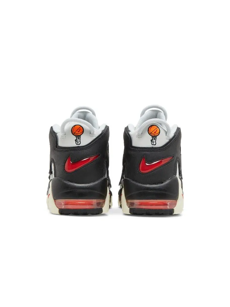 Кроссовки Nike Air More Uptempo 'Hoops' — изображение 7 из 9, красный/оранжевый/черный