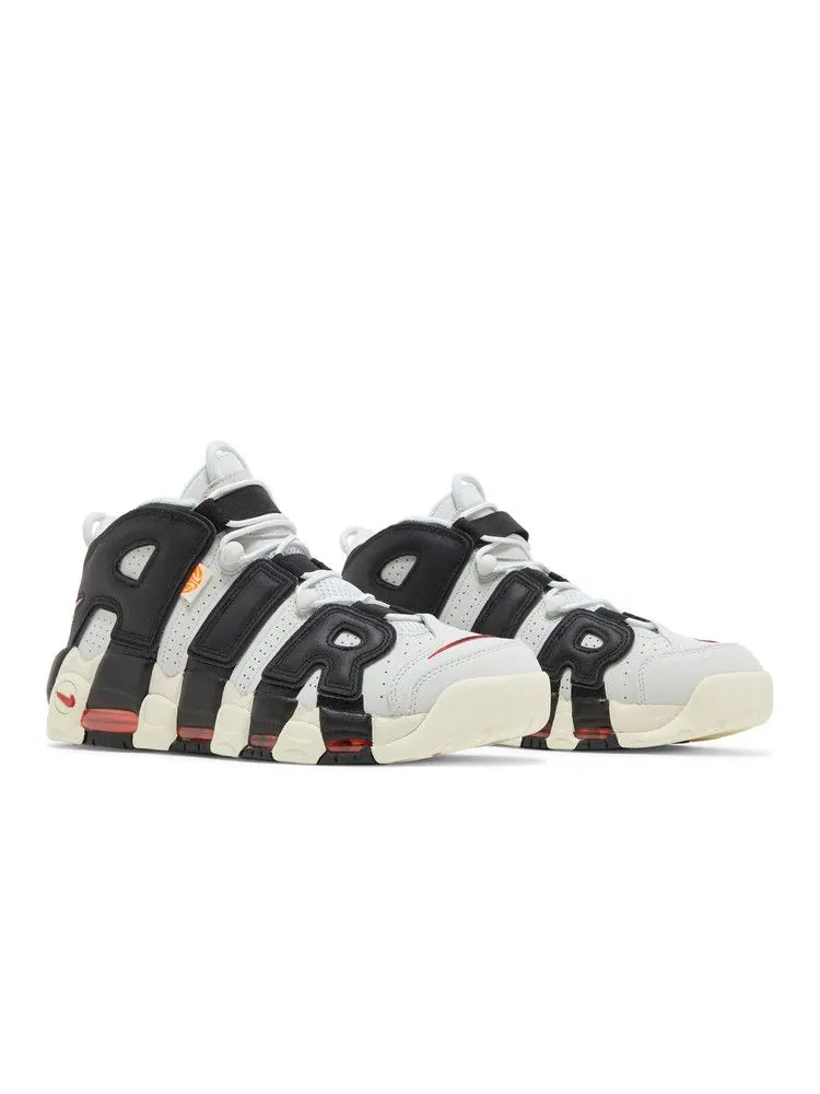 Кроссовки Nike Air More Uptempo 'Hoops' — изображение 9 из 9, красный/оранжевый/черный