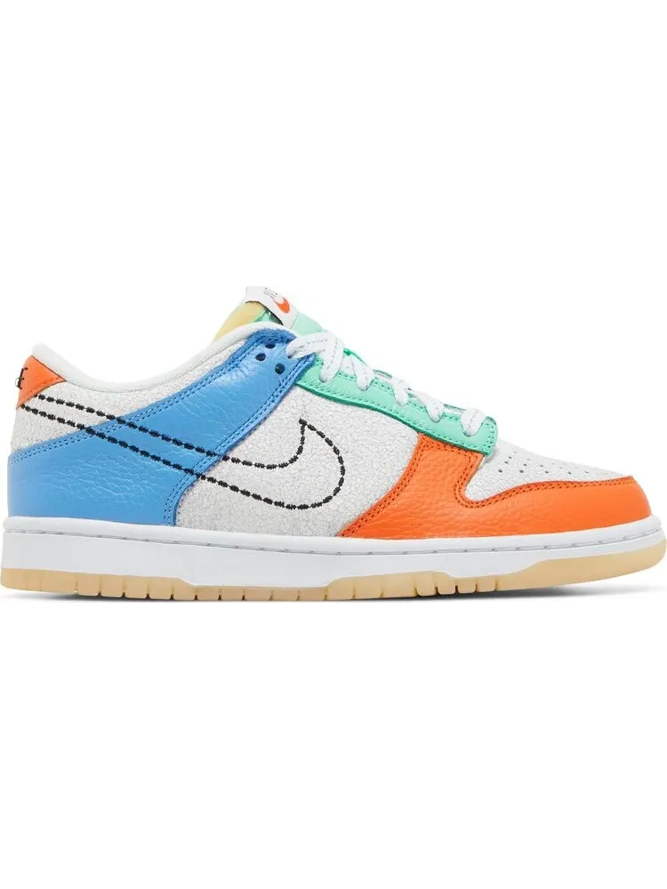 Кроссовки Nike Dunk Low GS 'Nike 101' — изображение 1 из 8, мульти