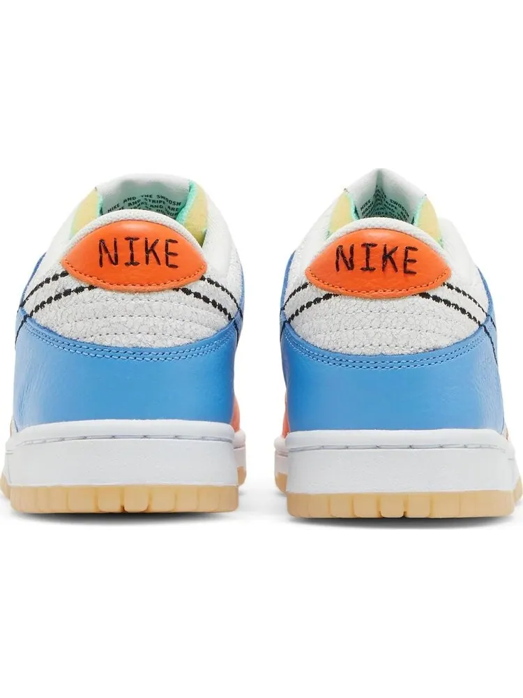 Кроссовки Nike Dunk Low GS 'Nike 101' — изображение 6 из 8, мульти