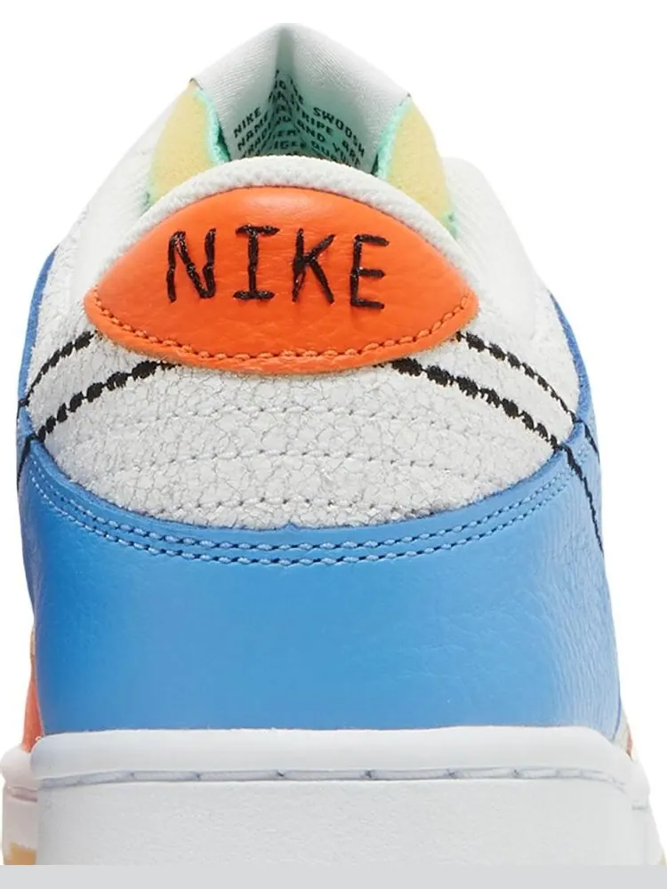 Кроссовки Nike Dunk Low GS 'Nike 101' — изображение 7 из 8, мульти