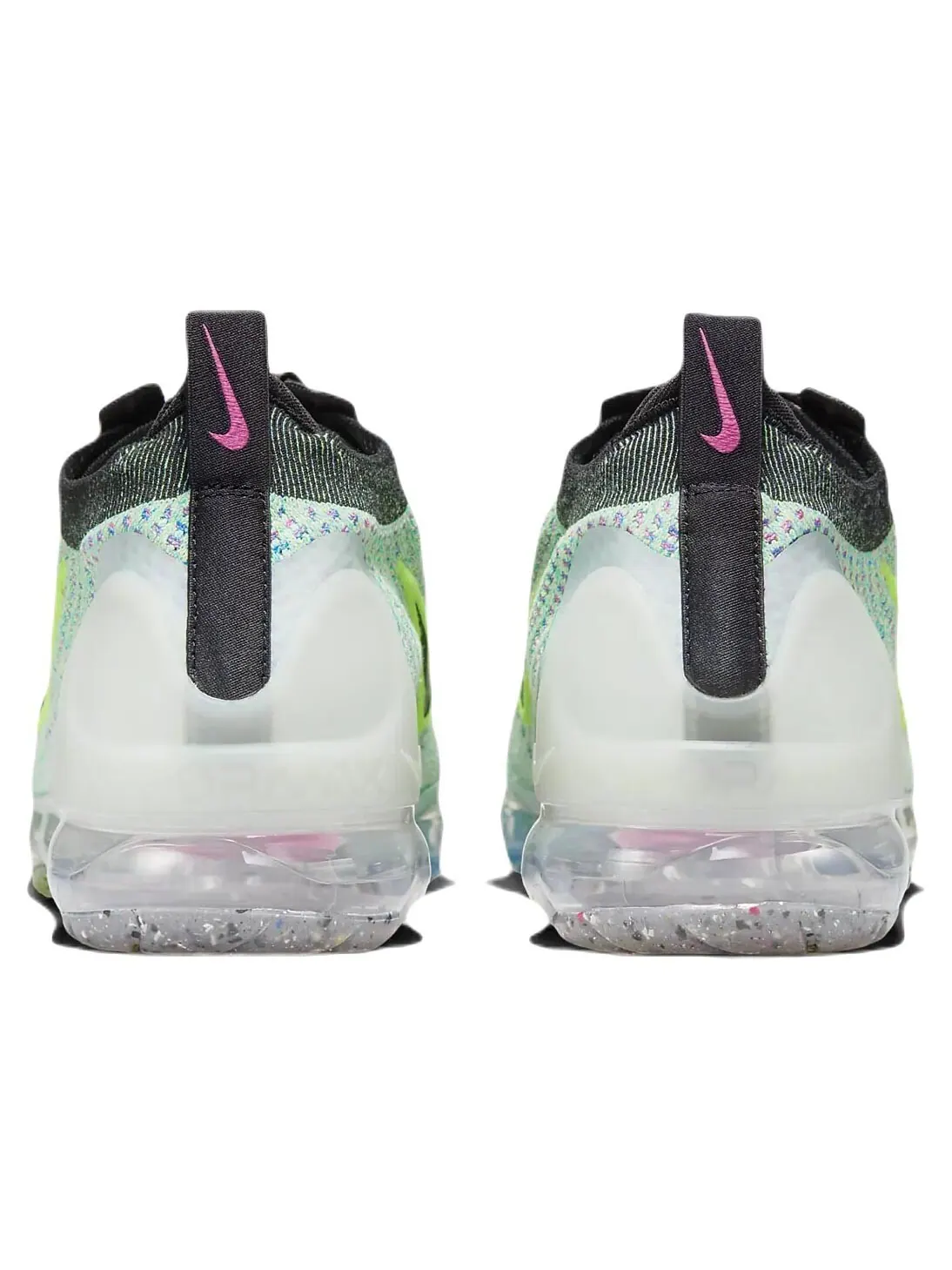 Кроссовки Nike Air VaporMax 2021 Flyknit NN — изображение 4 из 7, сине-зеленый/черный