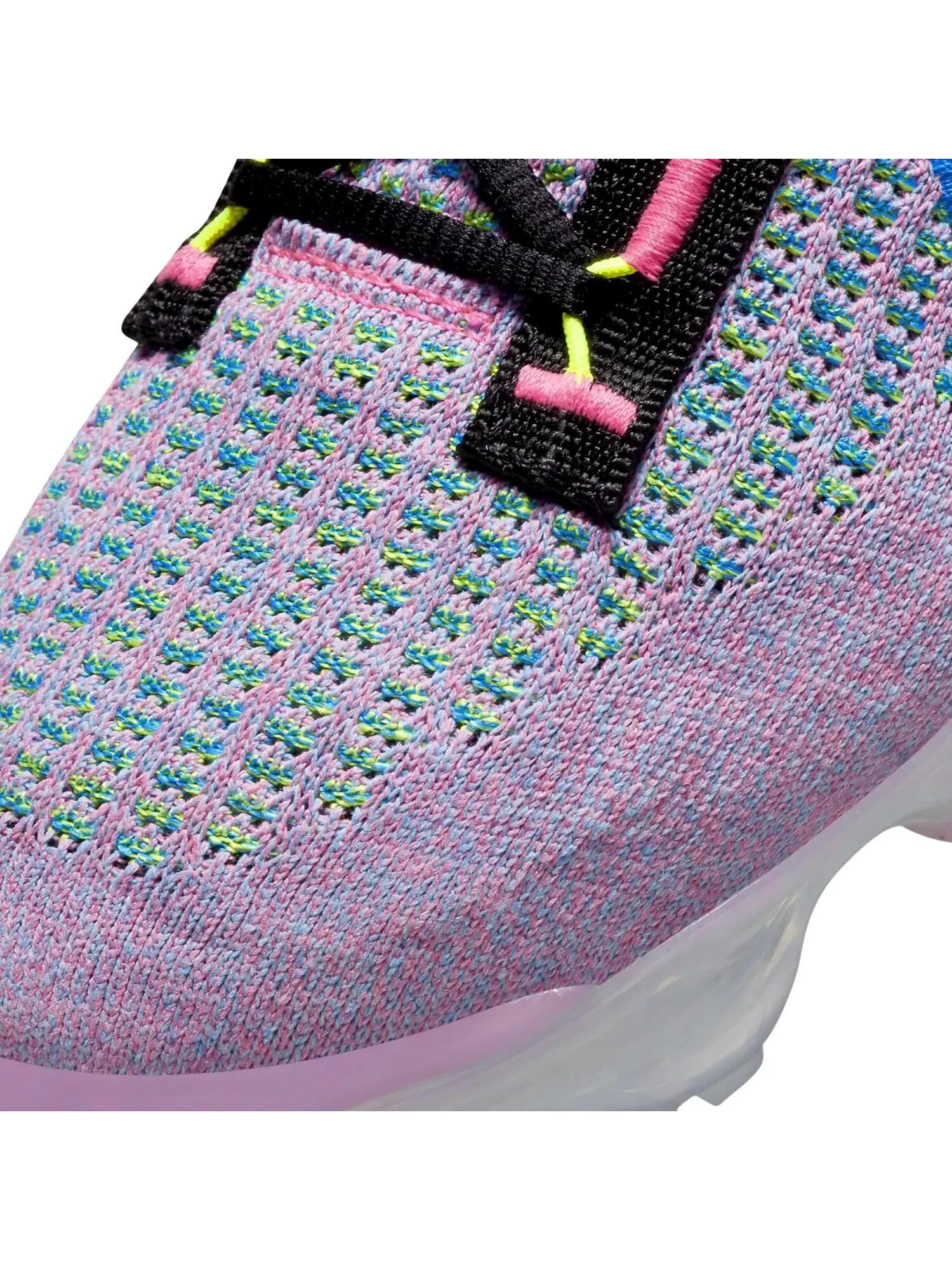 Кроссовки Nike Air VaporMax 2021 FK Next Nature — изображение 6 из 7, розовый/синий/черный