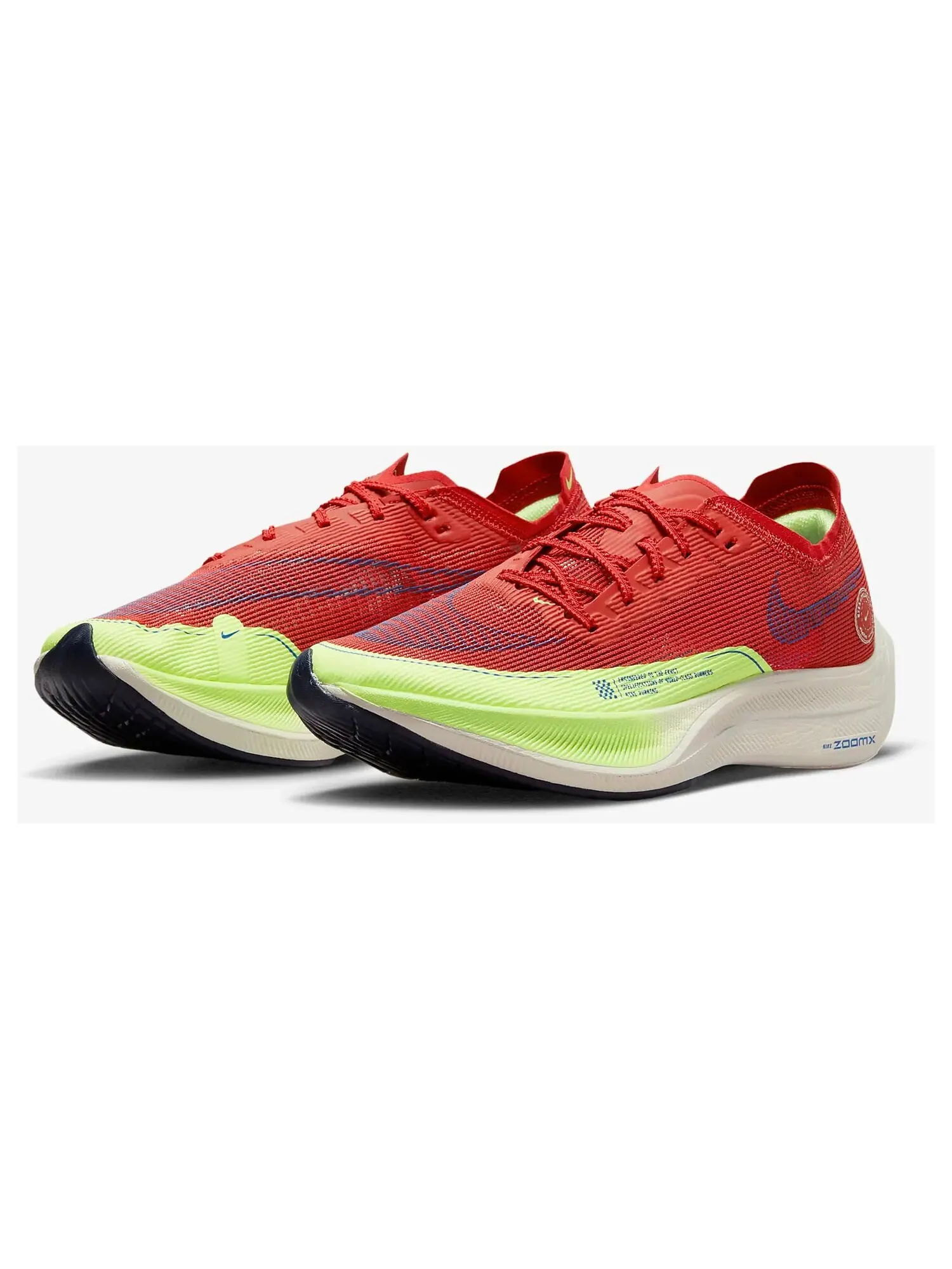 Кроссовки Nike ZoomX Vaporfly NEXT 2 — изображение 2 из 7, красный/зеленый