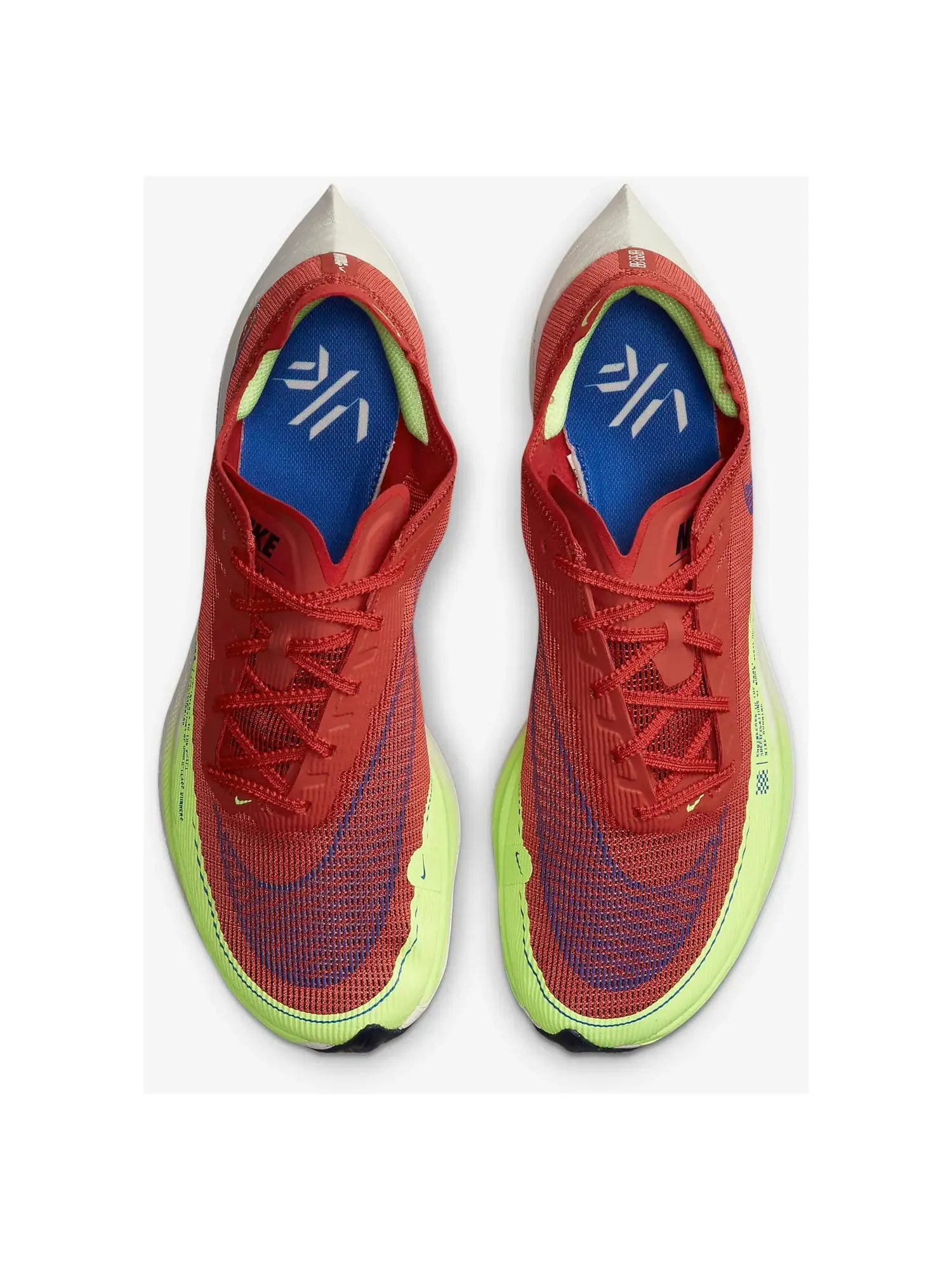 Кроссовки Nike ZoomX Vaporfly NEXT 2 — изображение 3 из 7, красный/зеленый