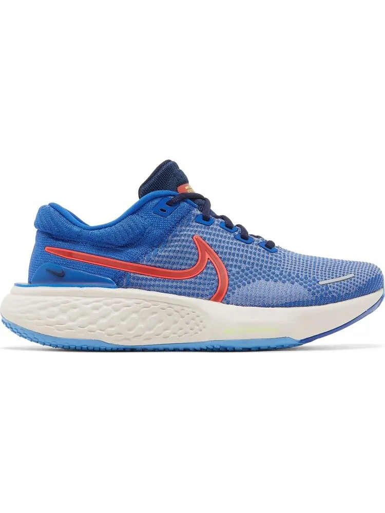 Кроссовки Nike ZoomX Invincible Run Flyknit 2 'Game Royal Red Clay' — изображение 1 из 8, синий