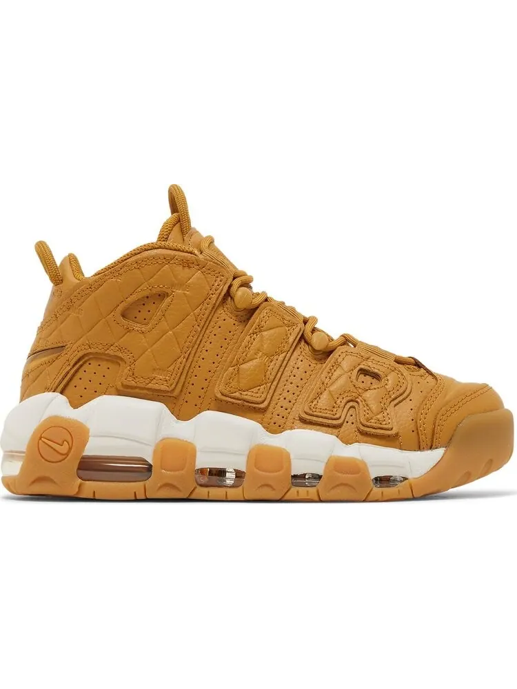 Кроссовки Nike Wmns Air More Uptempo 'Quilted Wheat' — изображение 1 из 8, коричневый