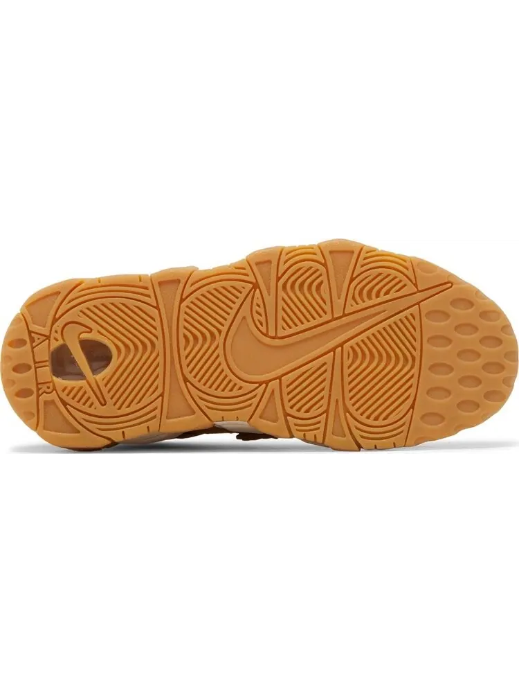 Кроссовки Nike Wmns Air More Uptempo 'Quilted Wheat' — изображение 4 из 8, коричневый