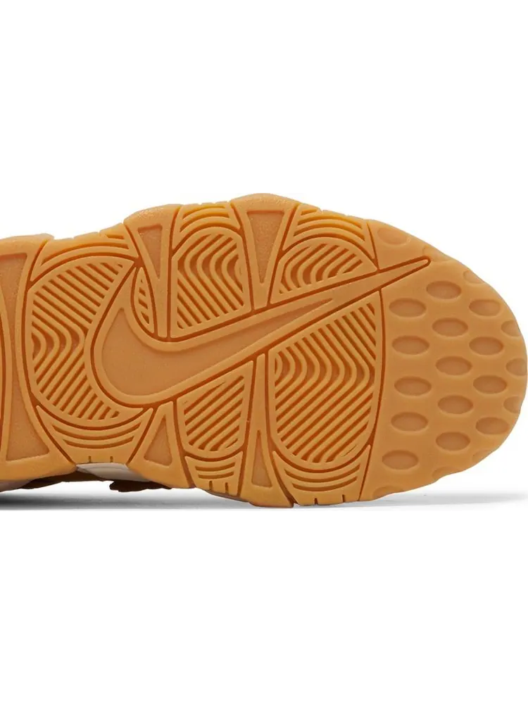 Кроссовки Nike Wmns Air More Uptempo 'Quilted Wheat' — изображение 5 из 8, коричневый
