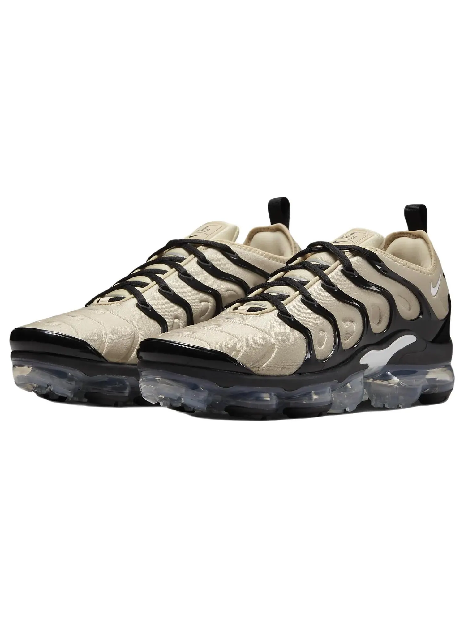 Кроссовки Nike Air VaporMax Plus — изображение 2 из 7, бежевый/черный