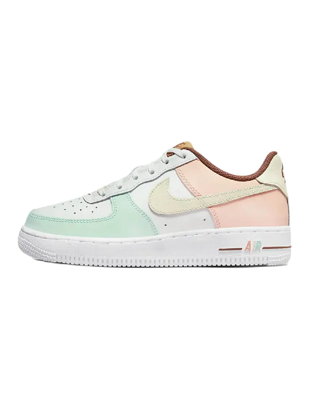 Кроссовки Nike Air Force 1 LV8 — изображение 1 из 8, белый/зеленый/желтый