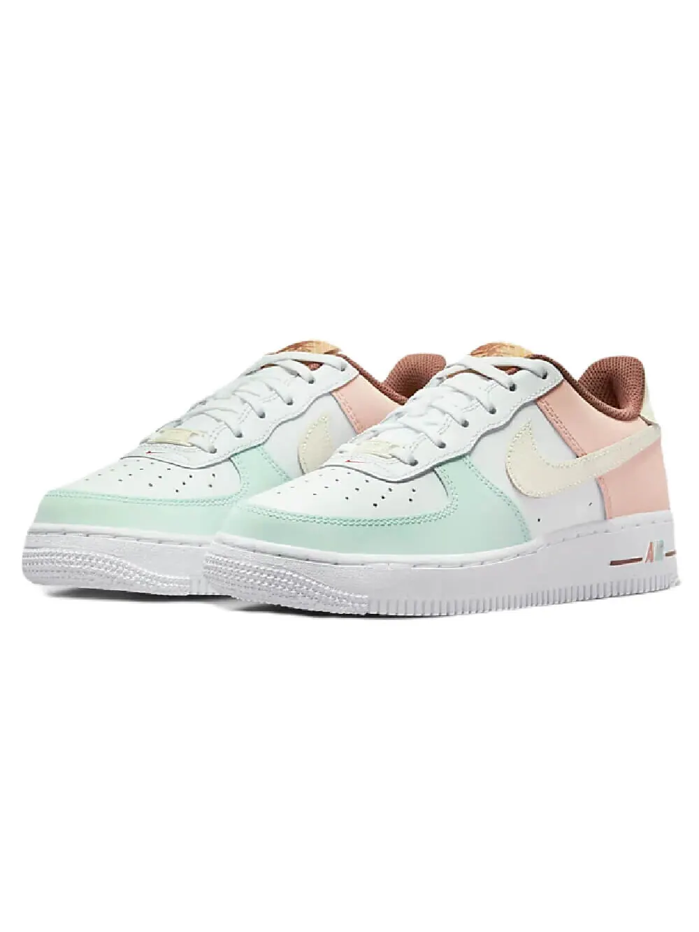 Кроссовки Nike Air Force 1 LV8 — изображение 2 из 8, белый/зеленый/желтый