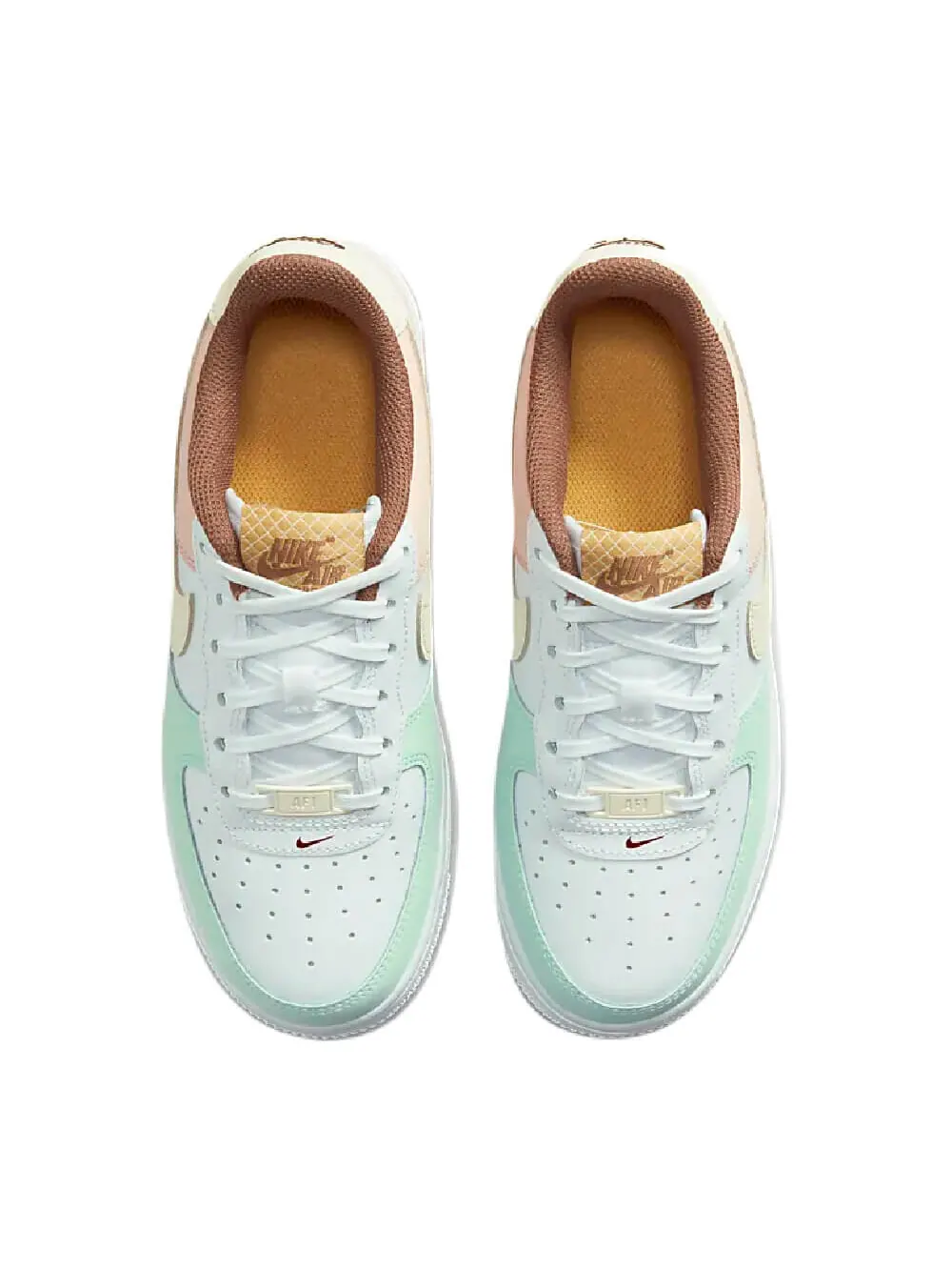 Кроссовки Nike Air Force 1 LV8 — изображение 3 из 8, белый/зеленый/желтый