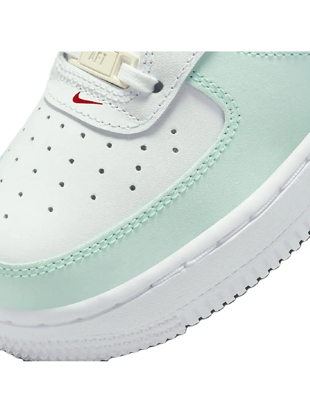 Кроссовки Nike Air Force 1 LV8 — изображение 8 из 8, белый/зеленый/желтый