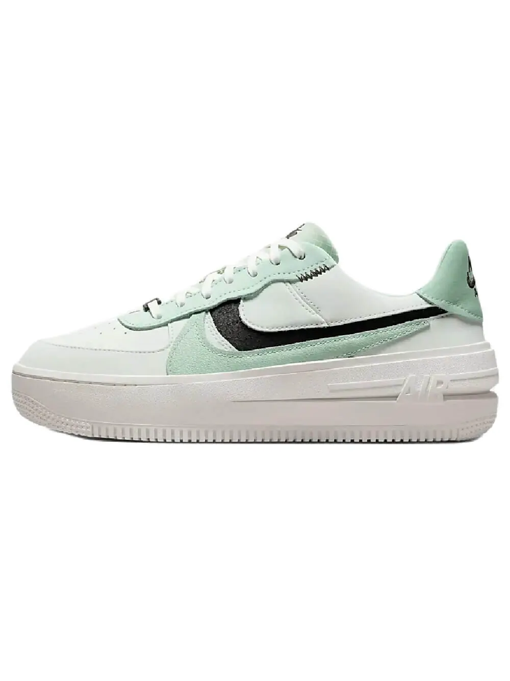 Кроссовки Nike Air Force 1 PLT.AF.ORM — изображение 1 из 8, бежевый/зеленый