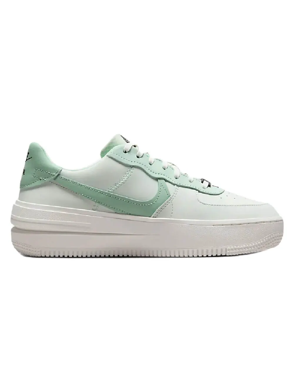 Кроссовки Nike Air Force 1 PLT.AF.ORM — изображение 5 из 8, бежевый/зеленый