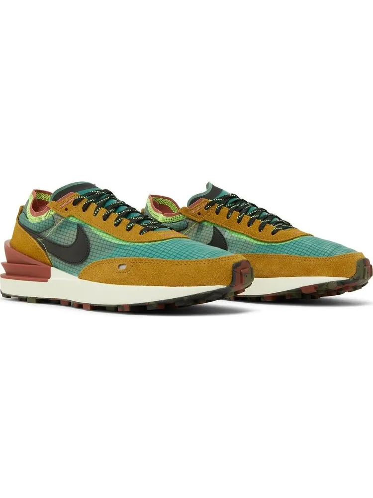 Кроссовки Nike Waffle One SE 'Camo Soles' — изображение 8 из 8, коричневый