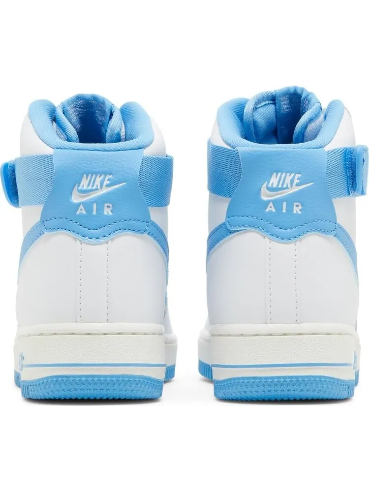Кроссовки Nike Wmns Air Force 1 High 'White University Blue' — изображение 6 из 8, белый