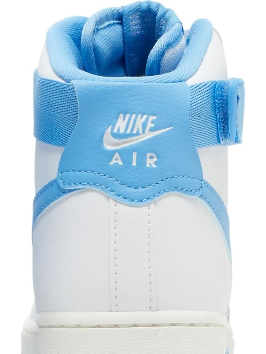 Кроссовки Nike Wmns Air Force 1 High 'White University Blue' — изображение 7 из 8, белый