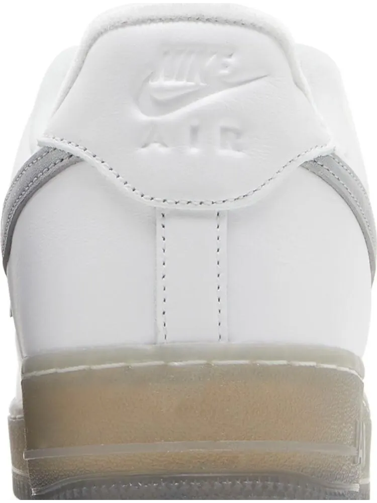 Кроссовки Nike Air Force 1 '07 Premium 'White Metallic Silver' — изображение 7 из 8, белый