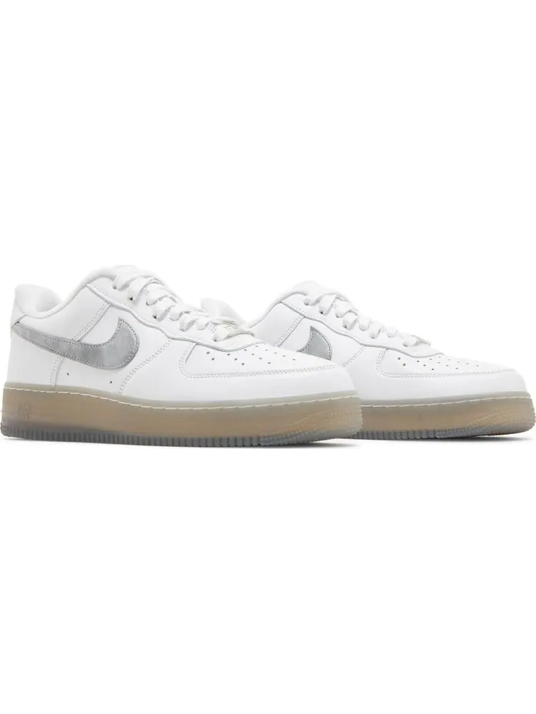 Кроссовки Nike Air Force 1 '07 Premium 'White Metallic Silver' — изображение 8 из 8, белый