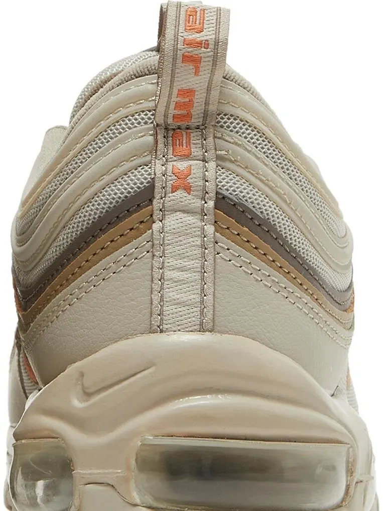Кроссовки Nike Air Max 97 'Bone Beige' — изображение 7 из 8, бежевый