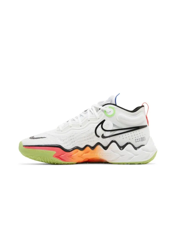 Кроссовки Air Zoom GT Run EP 'White Multi Neon' — изображение 3 из 8, белый мульти неоновый