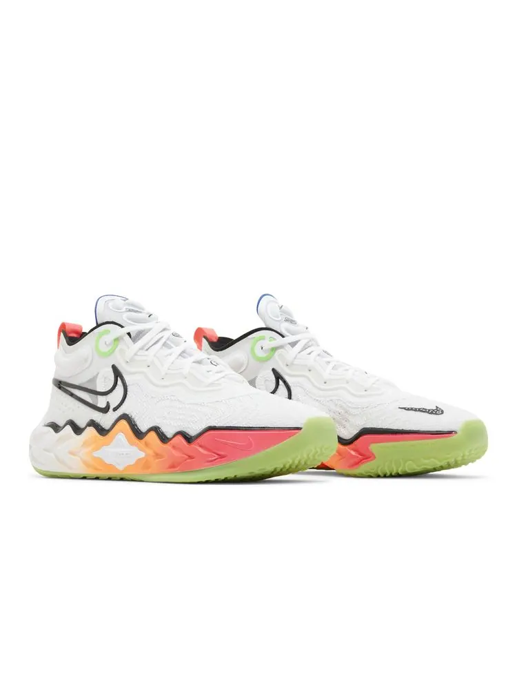 Кроссовки Air Zoom GT Run EP 'White Multi Neon' — изображение 8 из 8, белый мульти неоновый