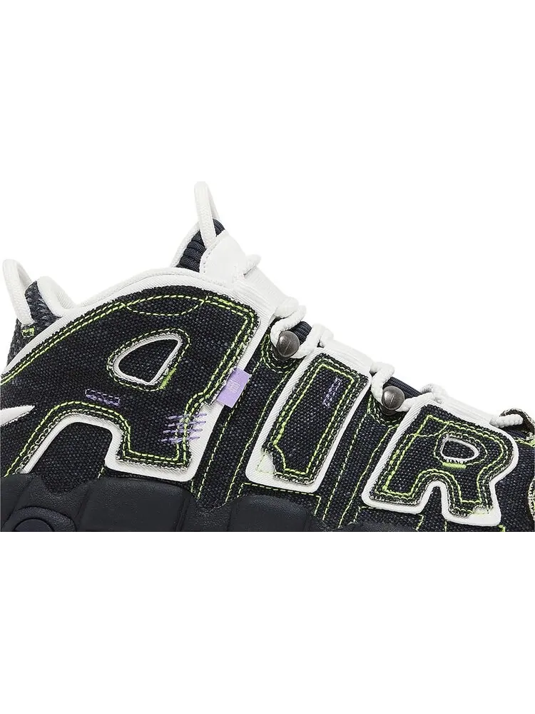 Кроссовки Serena Williams Design Crew x Wmns Air More Uptempo 'Denim' — изображение 2 из 4, синий