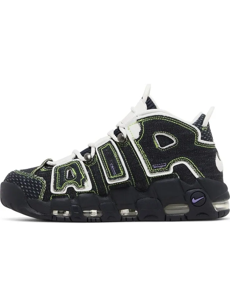Кроссовки Serena Williams Design Crew x Wmns Air More Uptempo 'Denim' — изображение 3 из 4, синий